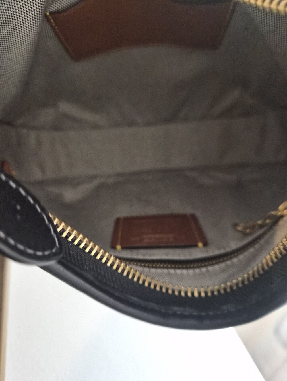 *Upcrafted/ReLoved [Coach] Ergo Shoulder Bag, CFI02, One-of-a-kind, Black, Charm - Picture 10 of 16